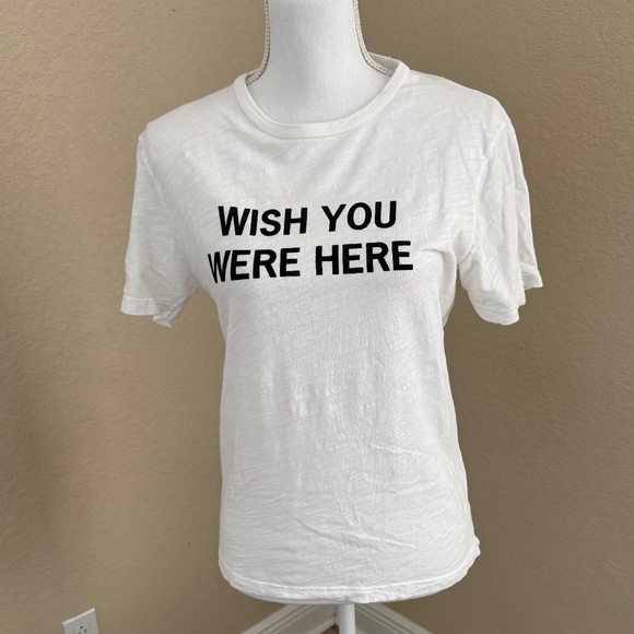 HIRO CLARK Wish You Were Here T Shirt - Picture 1 of 4